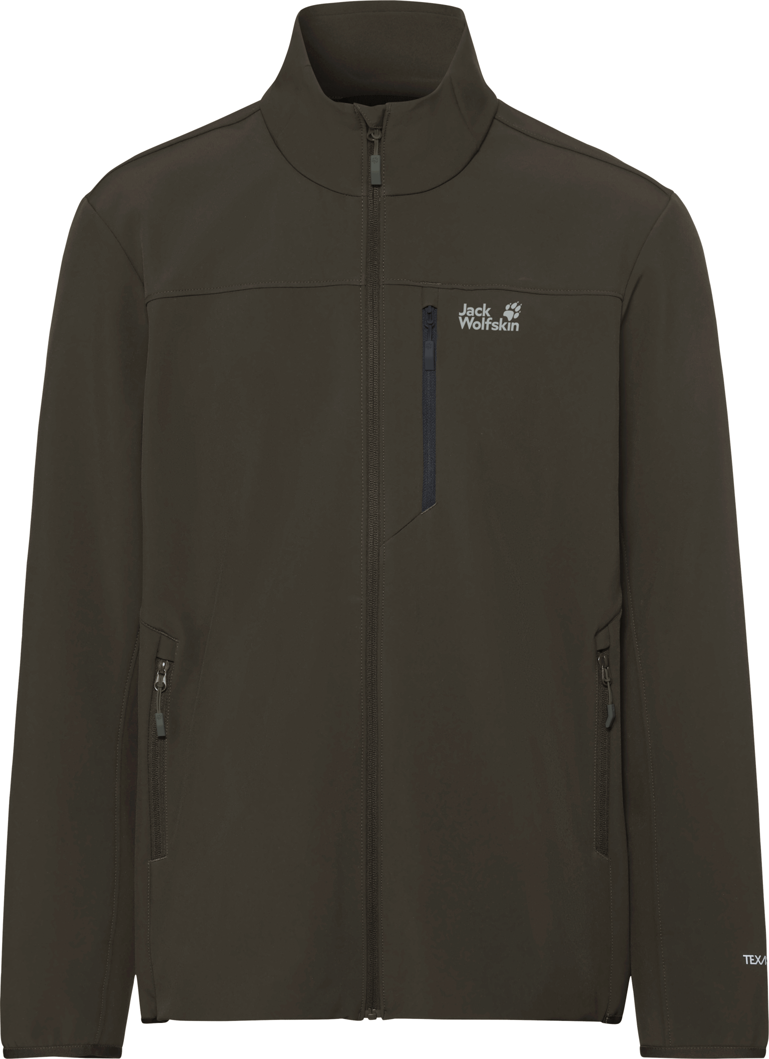 Jack Wolfskin Men's Wild Winds Jacket Obsidian Moss