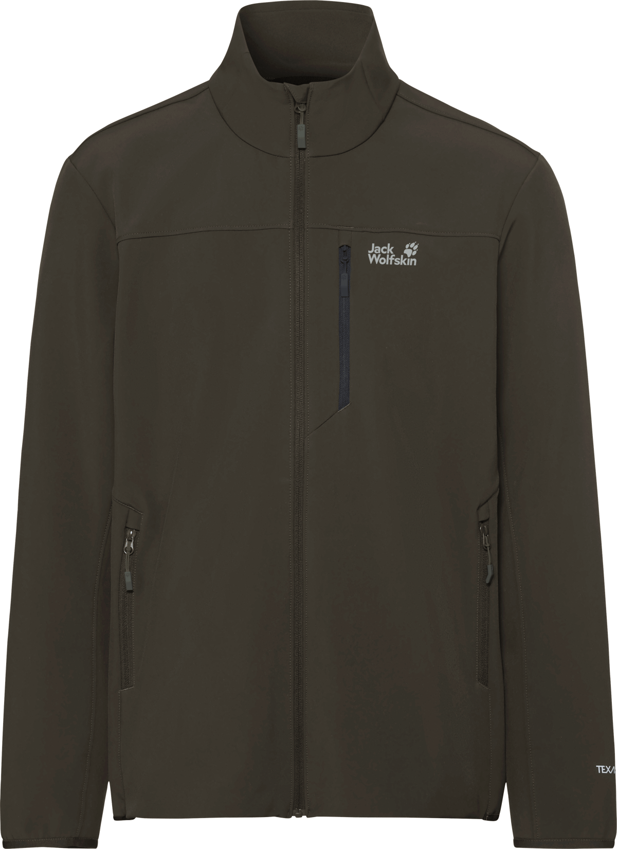 Jack Wolfskin Men's Wild Winds Jacket Obsidian Moss