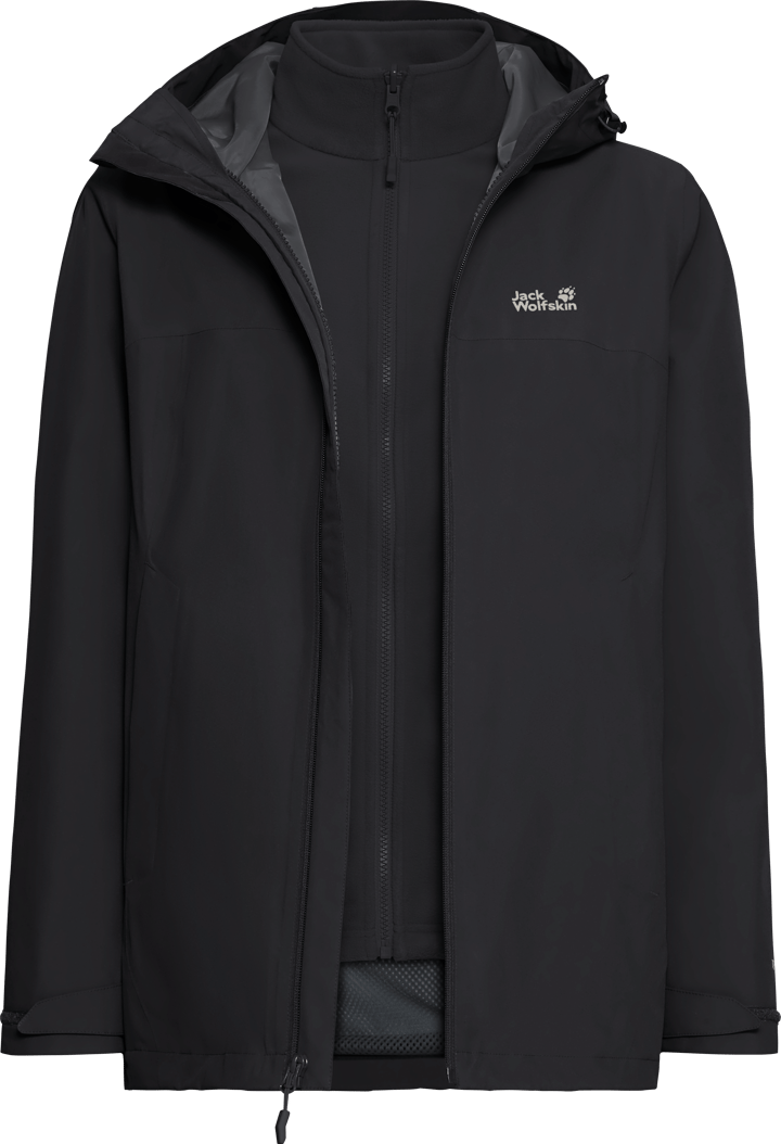 Jack Wolfskin Women's Moonrise 2 3in1 Jacket Black Jack Wolfskin