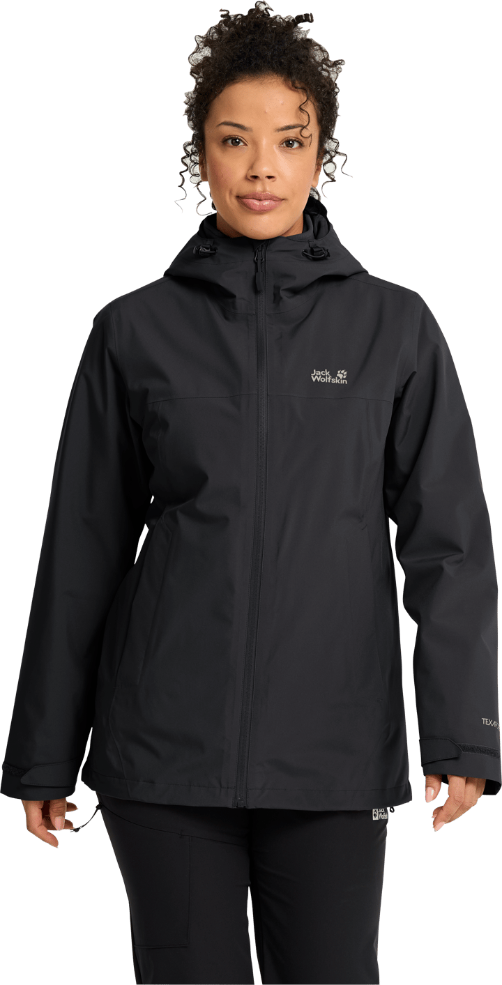 Jack Wolfskin Women's Moonrise 2 3in1 Jacket Black Jack Wolfskin
