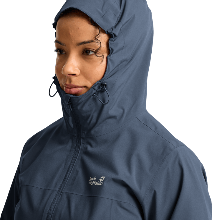 Jack Wolfskin Women's Moonrise 2 3in1 Jacket Midnight Sky Jack Wolfskin