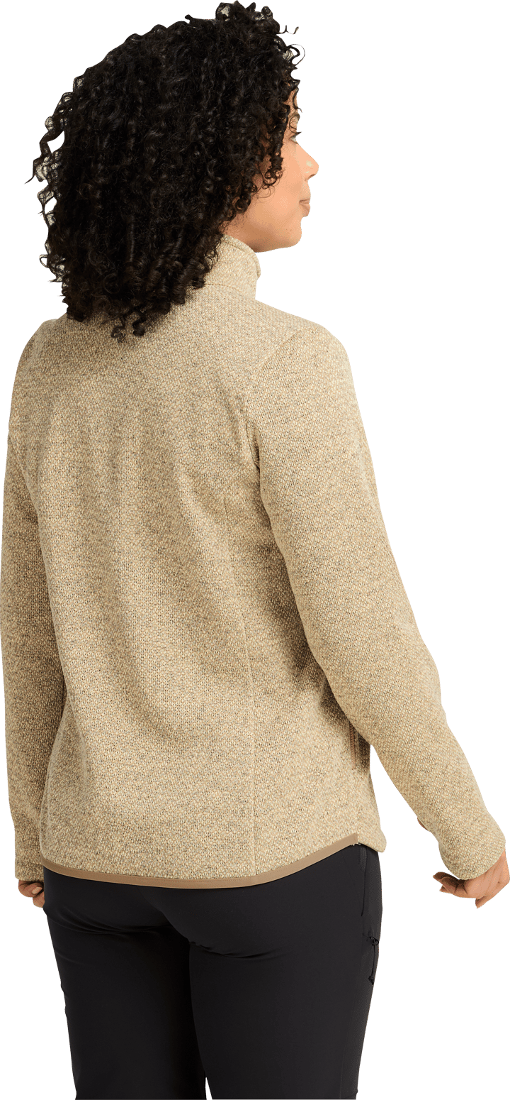 Jack Wolfskin Women's Pinetrail Full Zip Vanilla Cream Jack Wolfskin