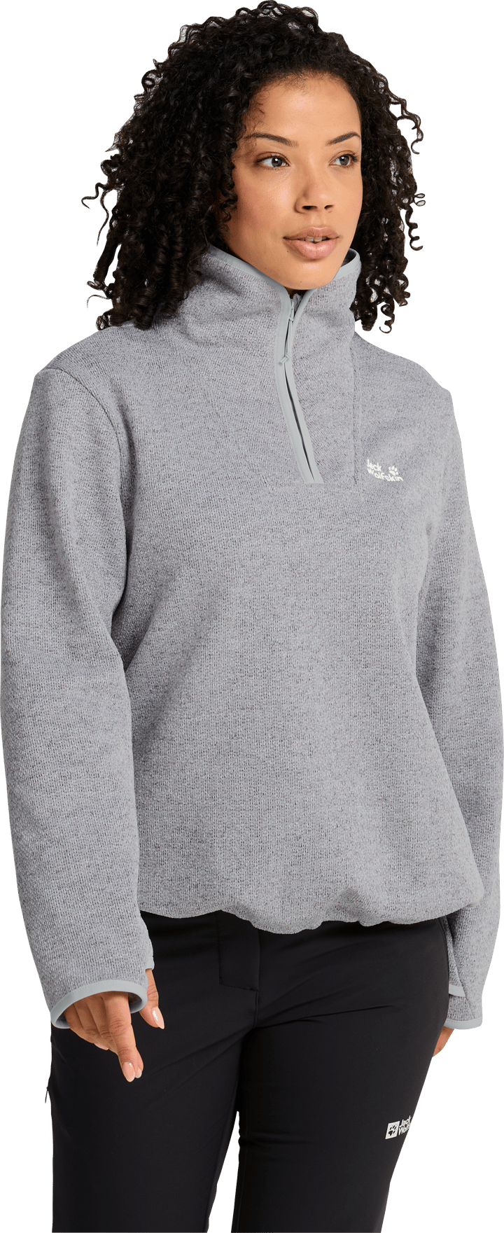 Jack Wolfskin Women's Pinetrail Half Zip Dusty Blush Jack Wolfskin