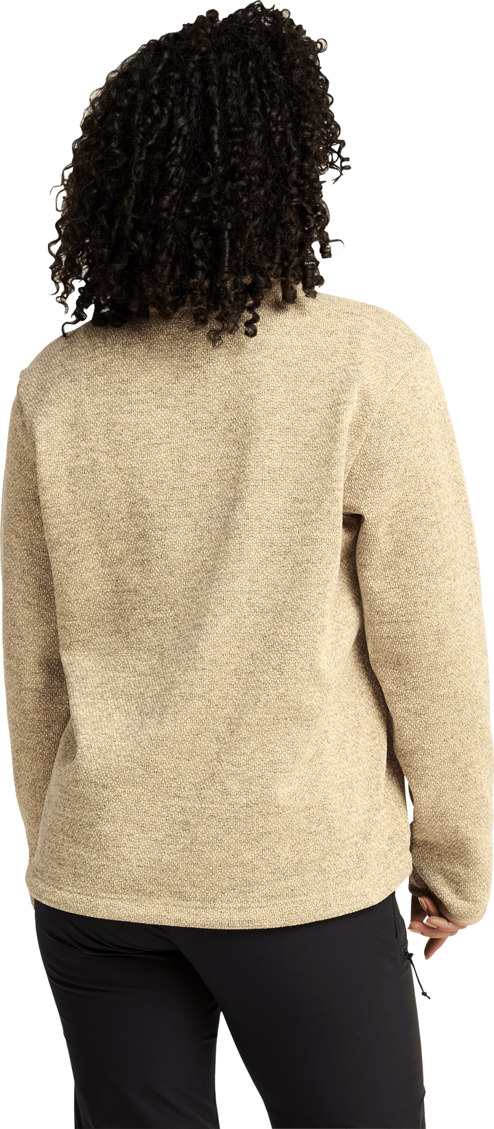 Jack Wolfskin Women's Pinetrail Half Zip Vanilla Cream Jack Wolfskin
