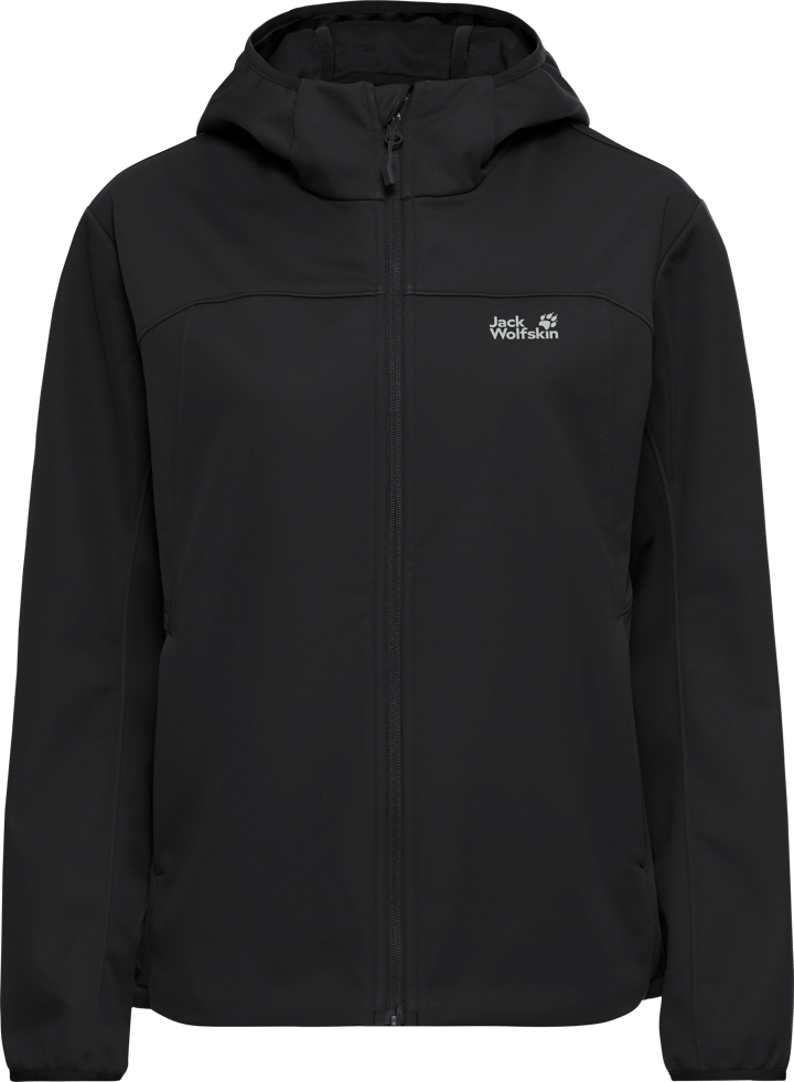 Jack Wolfskin Women's Windhain 2 Hoody Black Jack Wolfskin