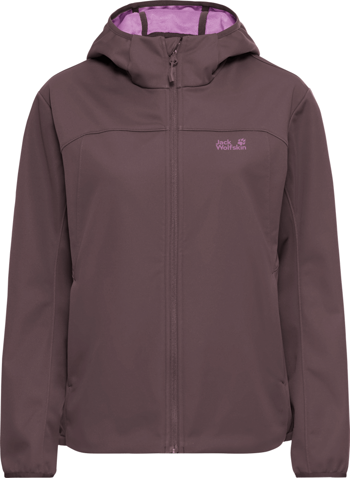 Jack Wolfskin Women's Windhain 2 Hoody Sheer Plum Jack Wolfskin