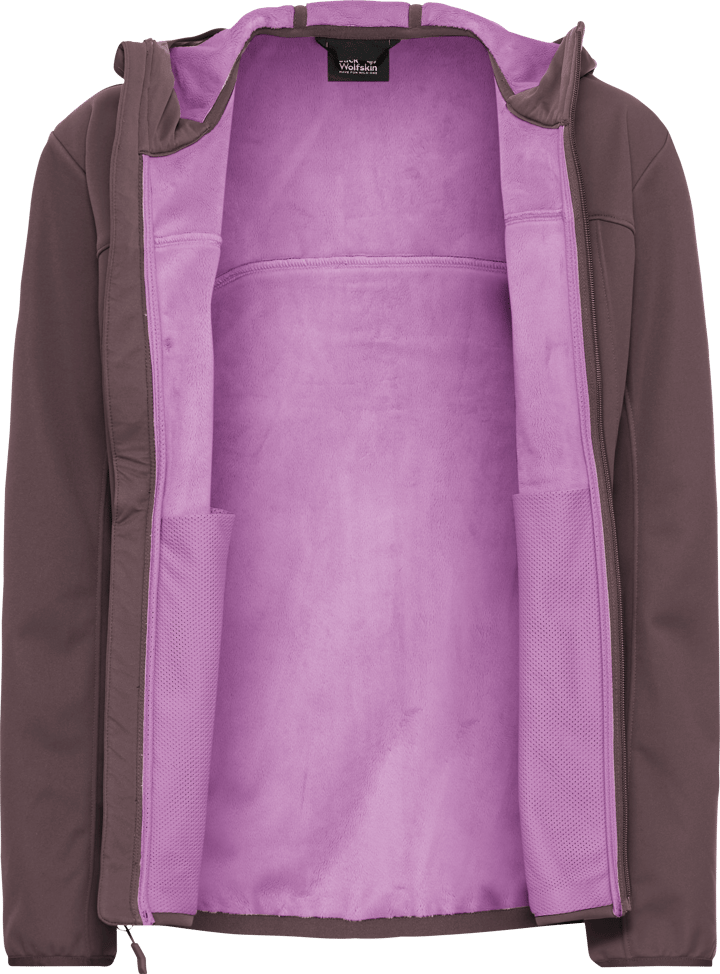 Jack Wolfskin Women's Windhain 2 Hoody Sheer Plum Jack Wolfskin