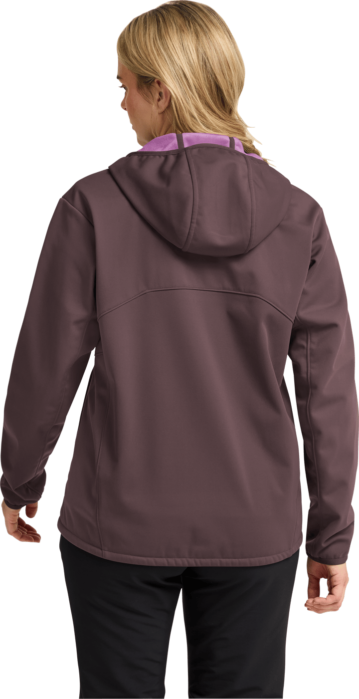 Jack Wolfskin Women's Windhain 2 Hoody Sheer Plum Jack Wolfskin