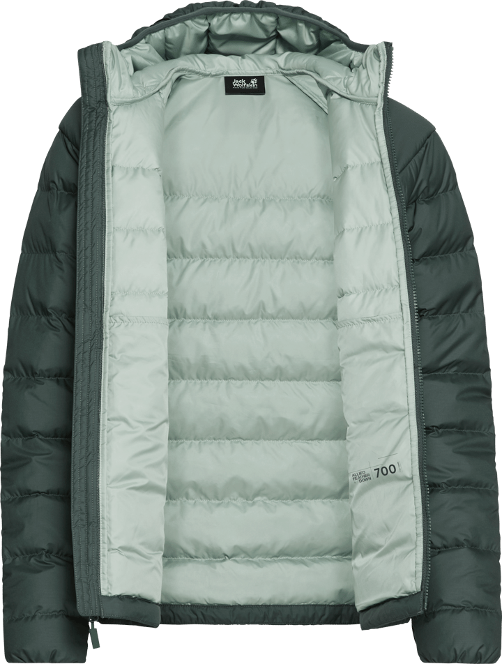 Jack Wolfskin Women's Wild Pass Down Hoody Sago Palm Jack Wolfskin