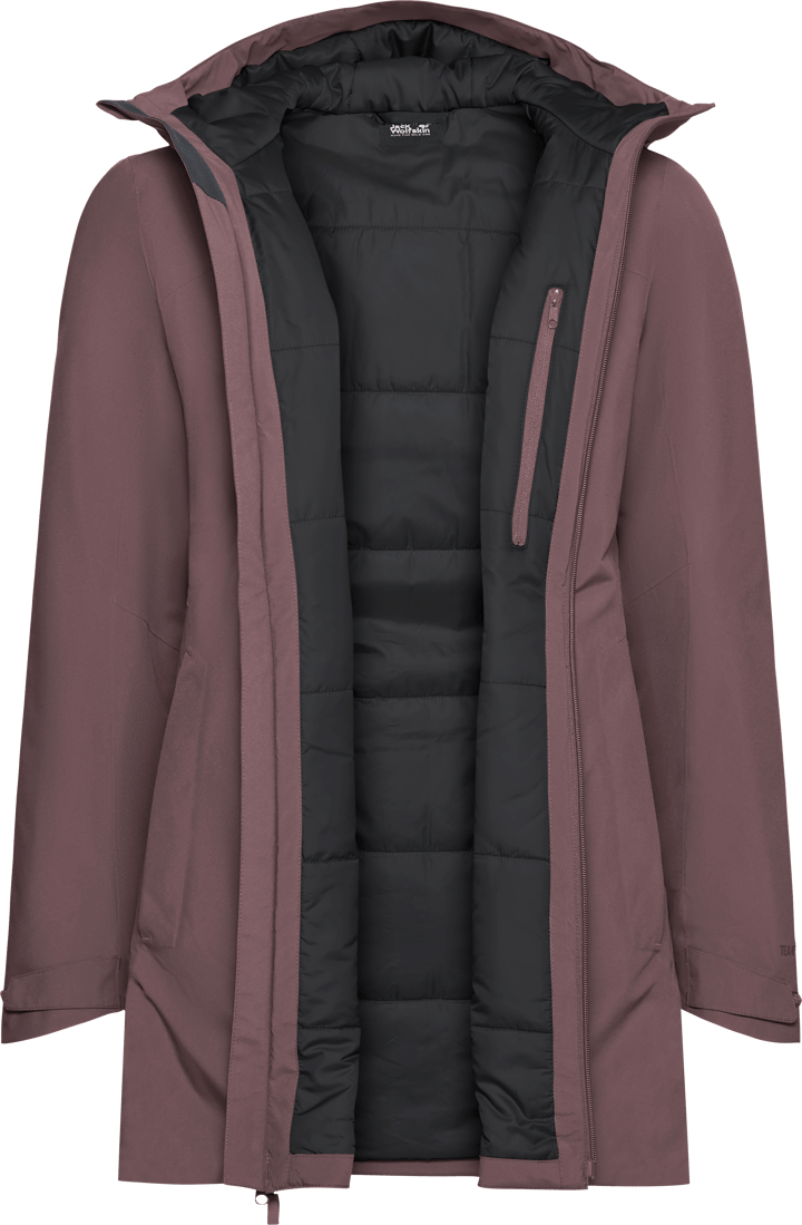 Jack Wolfskin Women's Heidelstein 2 Insulated Jacket Sheer Plum Jack Wolfskin