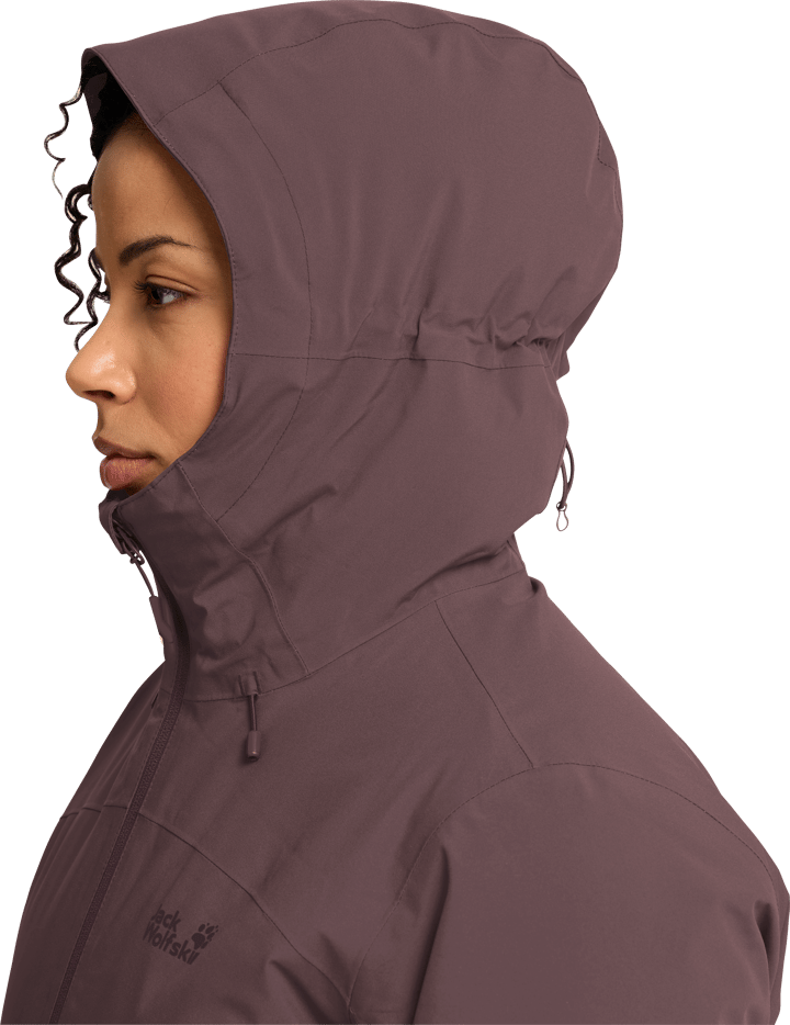 Jack Wolfskin Women's Heidelstein 2 Insulated Jacket Sheer Plum Jack Wolfskin