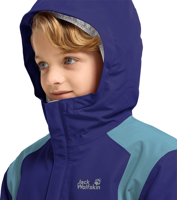 Jack Wolfskin Kids' Snowflash Jacket Glow Ink Jack Wolfskin