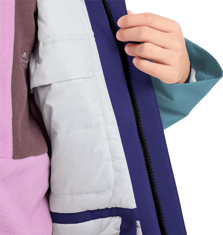Jack Wolfskin Kids' Snowflash Jacket Glow Ink Jack Wolfskin