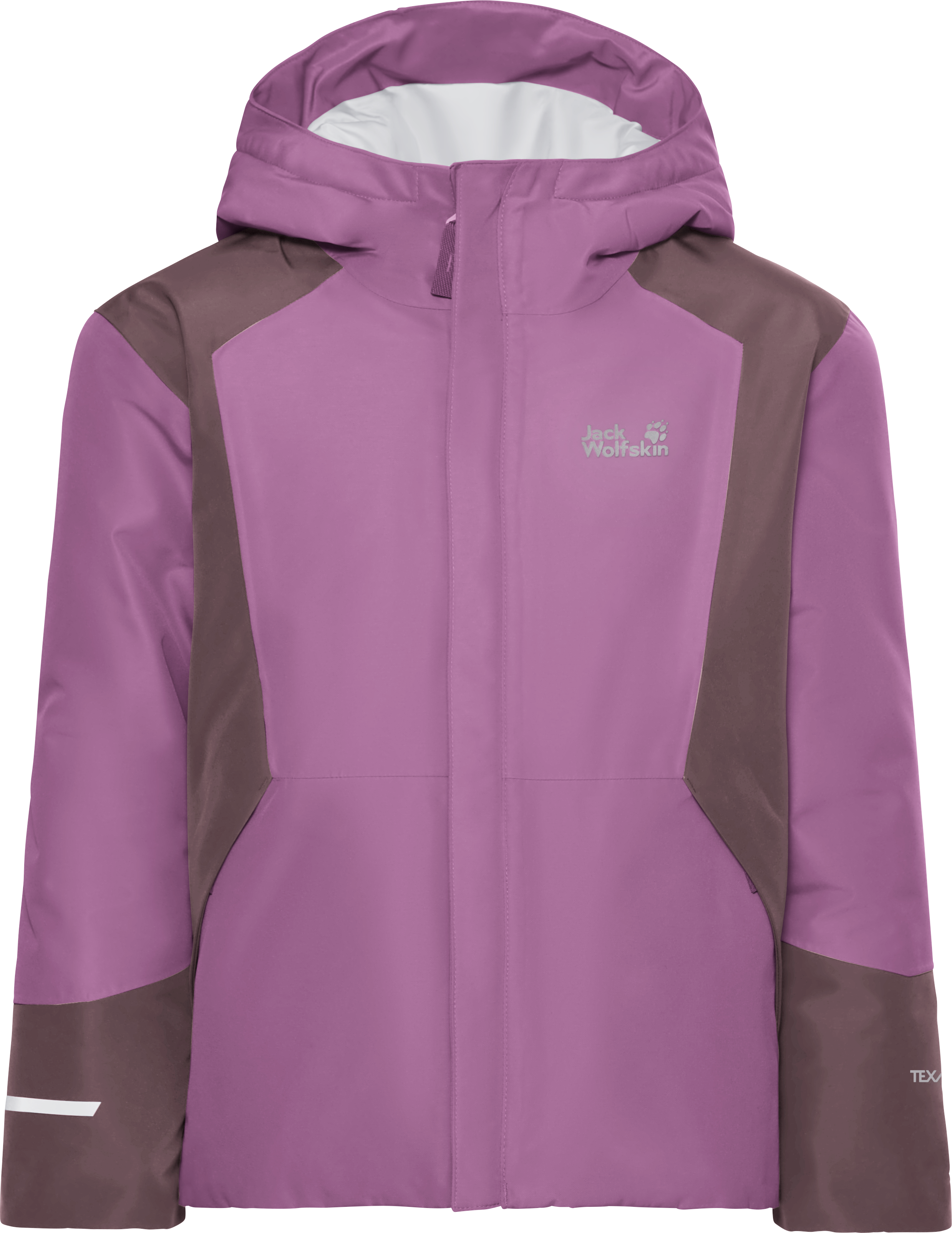 Jack Wolfskin Juniors' Snowflash Jacket Vivid Orchid