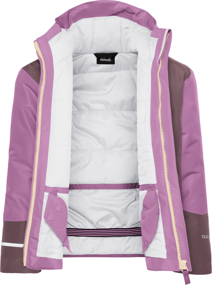 Jack Wolfskin Juniors' Snowflash Jacket Vivid Orchid Jack Wolfskin