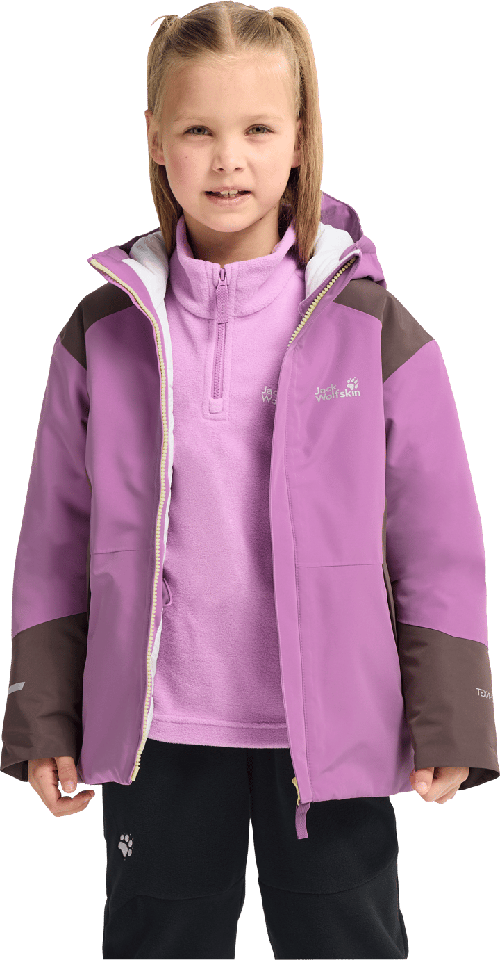Jack Wolfskin Kids' Snowflash Jacket Vivid Orchid Jack Wolfskin