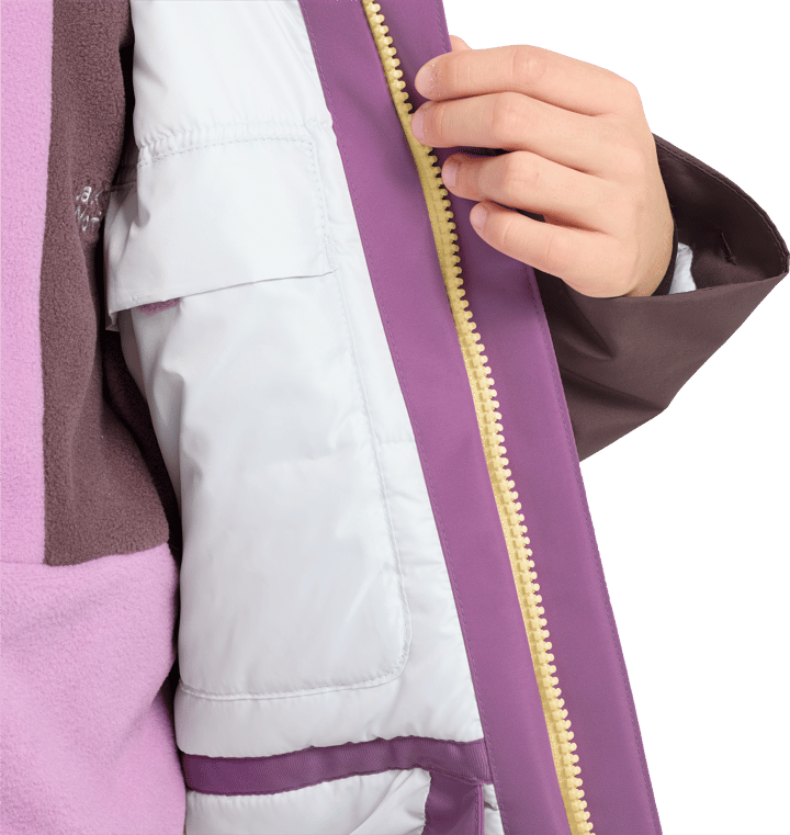 Jack Wolfskin Kids' Snowflash Jacket Vivid Orchid Jack Wolfskin
