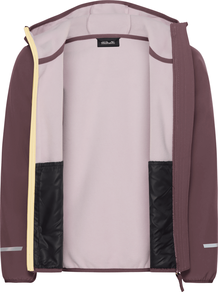 Jack Wolfskin Kids Fourwinds Jacket Sheer Plum Jack Wolfskin