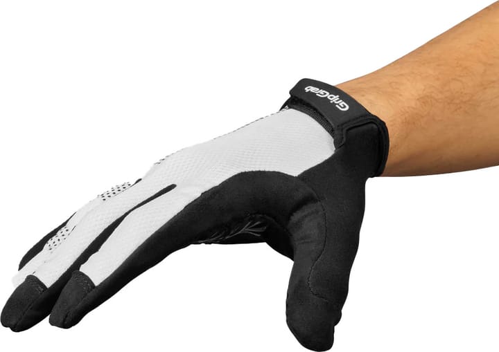 Gripgrab Ride Lite Padded Full Finger Summer Gloves White Gripgrab