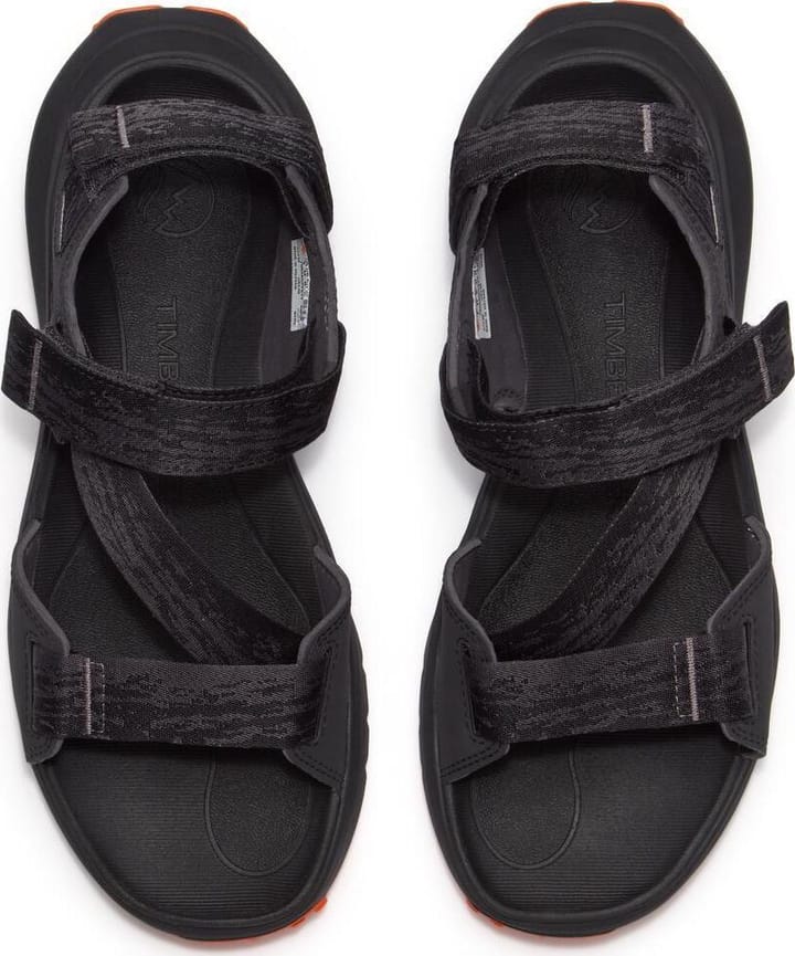 Timberland Men's Backstrap Sandal Black Webbing Timberland