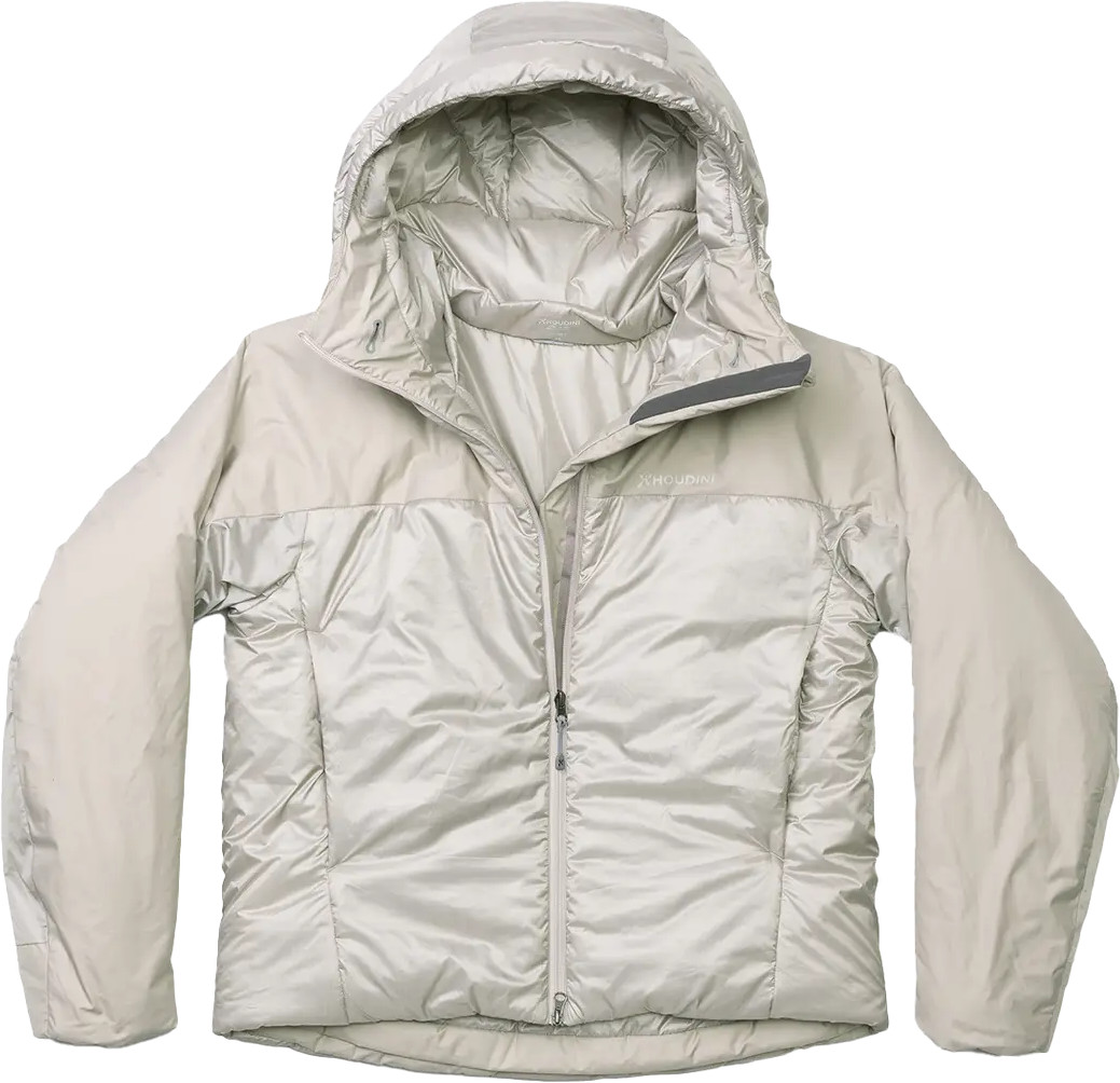 Houdini Women's Double Dunfri Sandstorm Varmefôrede jakker XL
