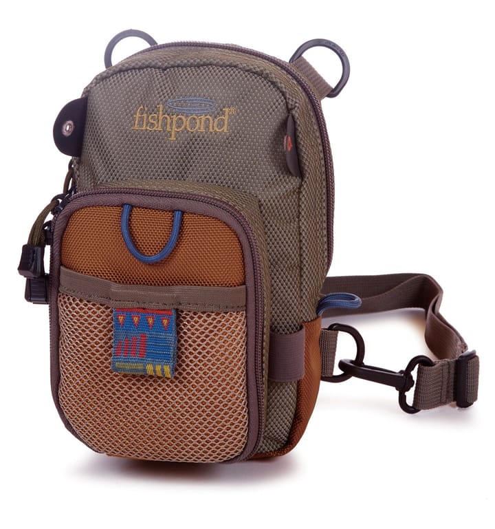 Fishpond Fishpond San Juan Vertical Chest Pack Sand/Saddle Brown Fishpond