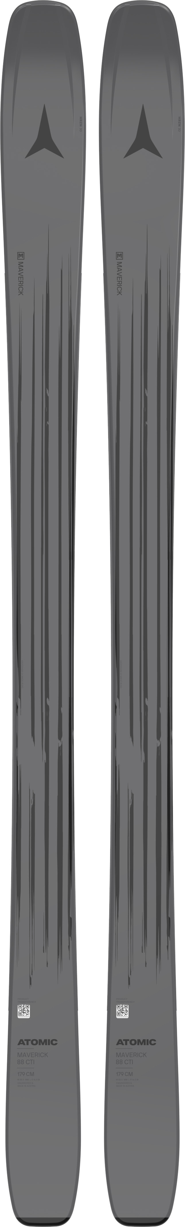 Atomic Maverick 88 CTI Gunmetal/Black Laskettelusukset Gunmetal/Black/ 172