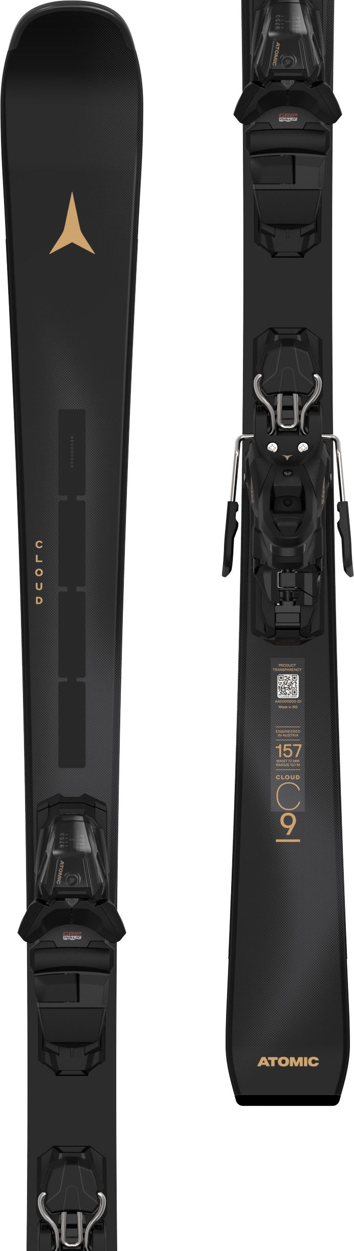 Atomic Women's Cloud C9 Revoshock Light + M 10 GW Black Atomic Atomic Women's Cloud C9 Revoshock Light + M 10 GW Black Atomic