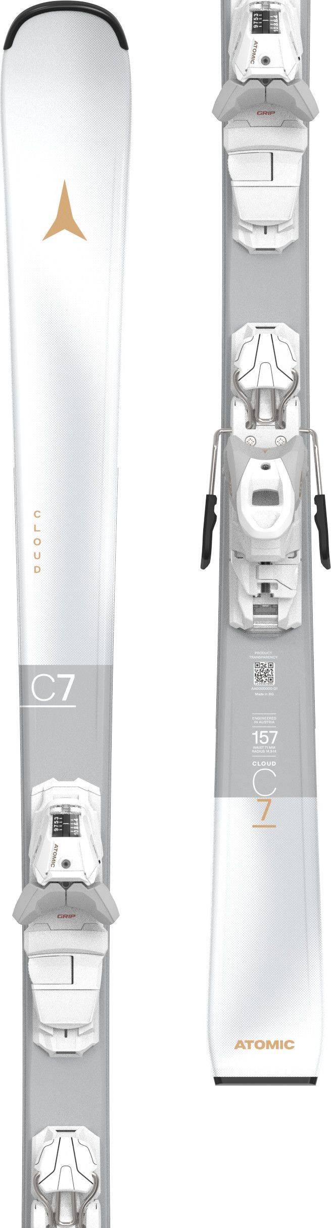 Atomic Women's Cloud C7 White + M 10 GW White Atomic