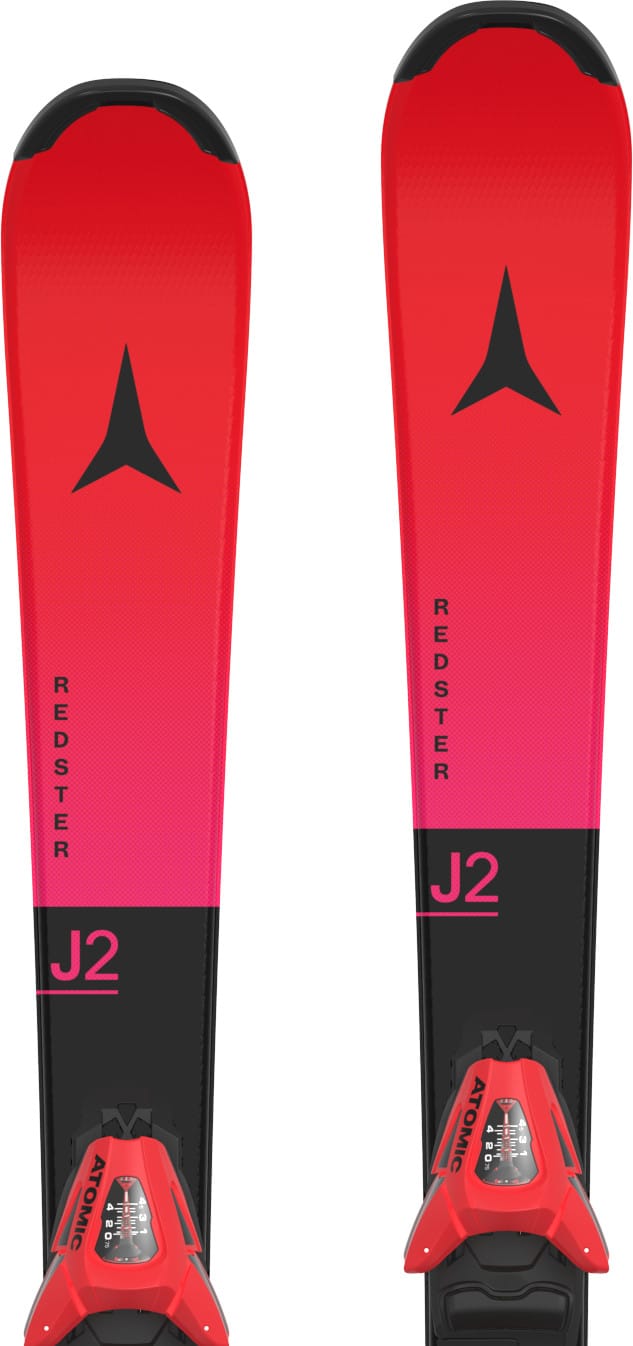 Atomic Kids' Redster J2 100-120 + C 5 GW Red Tension/Black Atomic