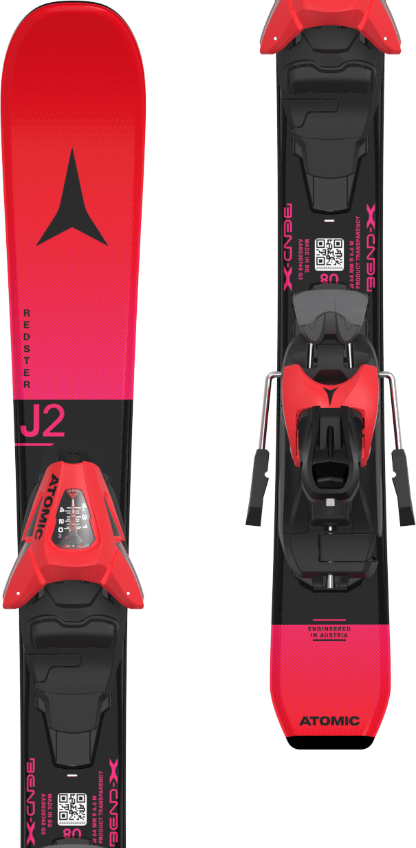 Atomic Kids' Redster J2 70-90 + C 5 GW Red Tension/Black Atomic Atomic Kids' Redster J2 70-90 + C 5 GW Red Tension/Black Atomic