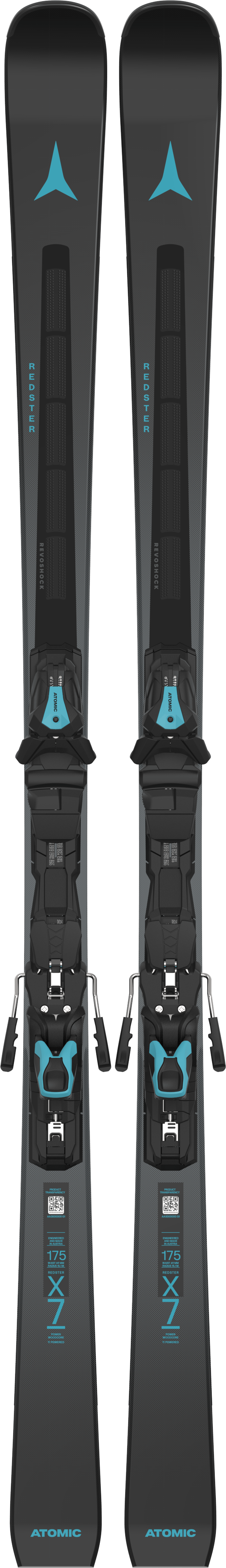Atomic Redster X7 Revoshock C + MI 12 GW Black/Teal Atomic
