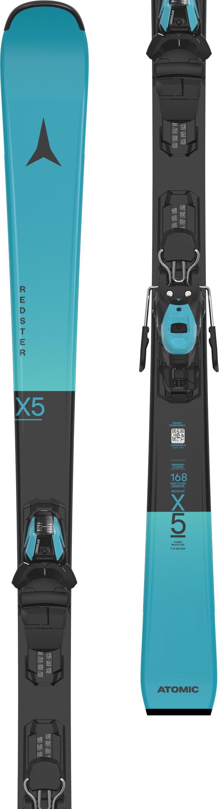Atomic Redster X5 Teal + M 10 GW Teal Tension/Black Atomic