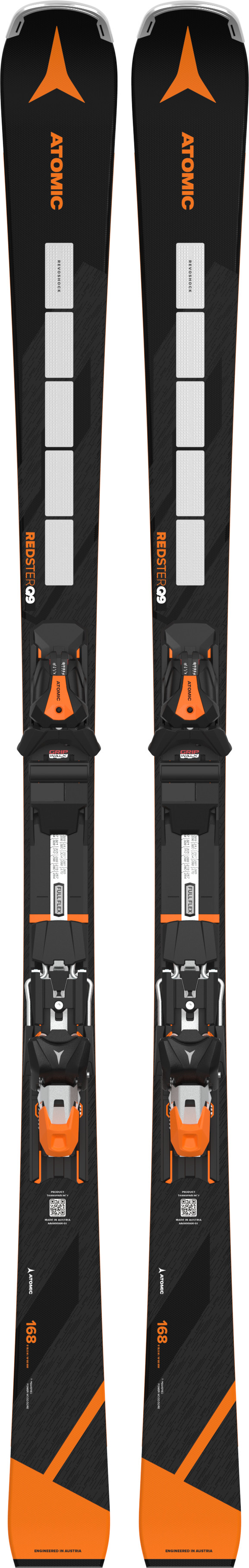 Atomic Redster Q9 Revoshock S + I 12 GW Black/Orange