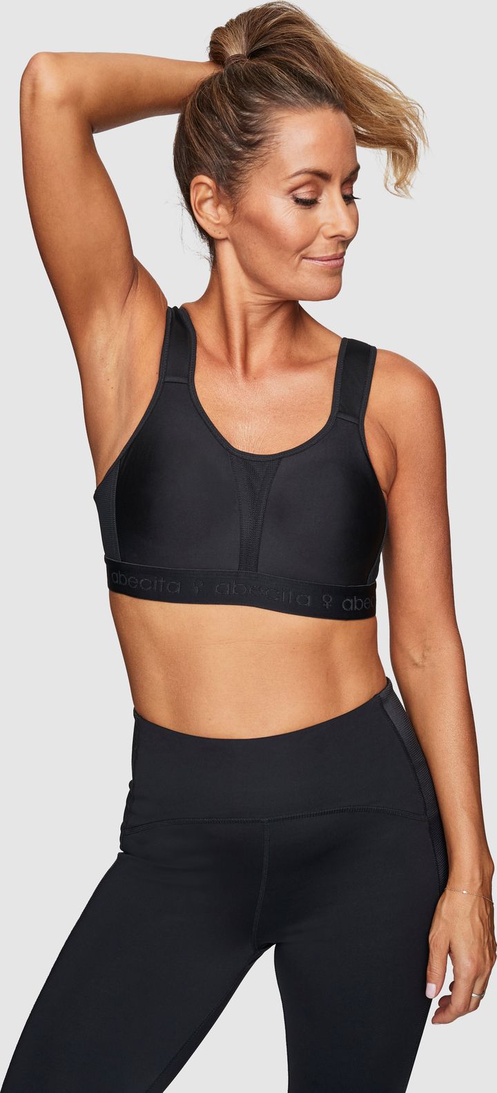 Abecita Kimberly Sport Bra Black Abecita