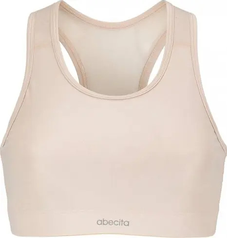 Abecita Mindful Sports Bra Reco Moulded Cups Beige Underkläder S