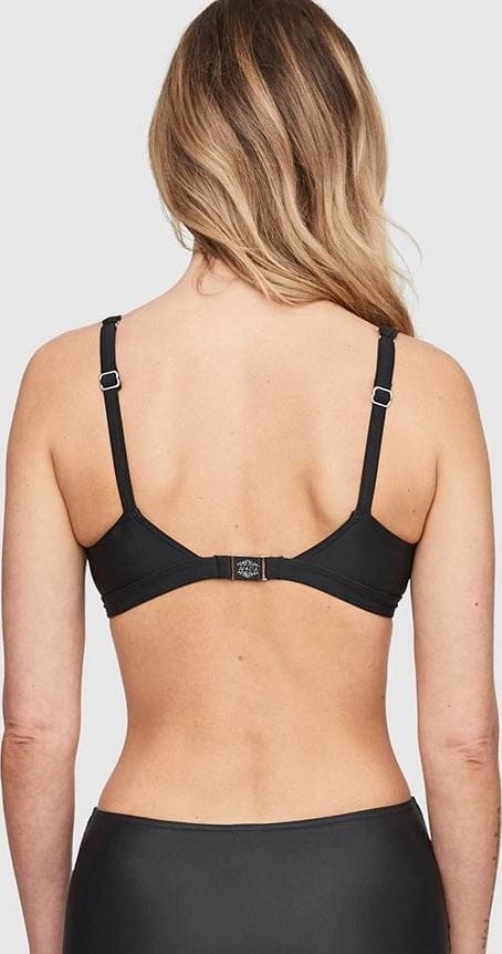 Women's Capri Kanters Delight Bikini Bra Black Abecita