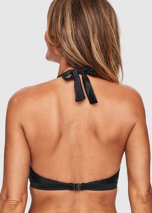 Abecita Women's Maui Halterneck Bikini Bra Black Abecita