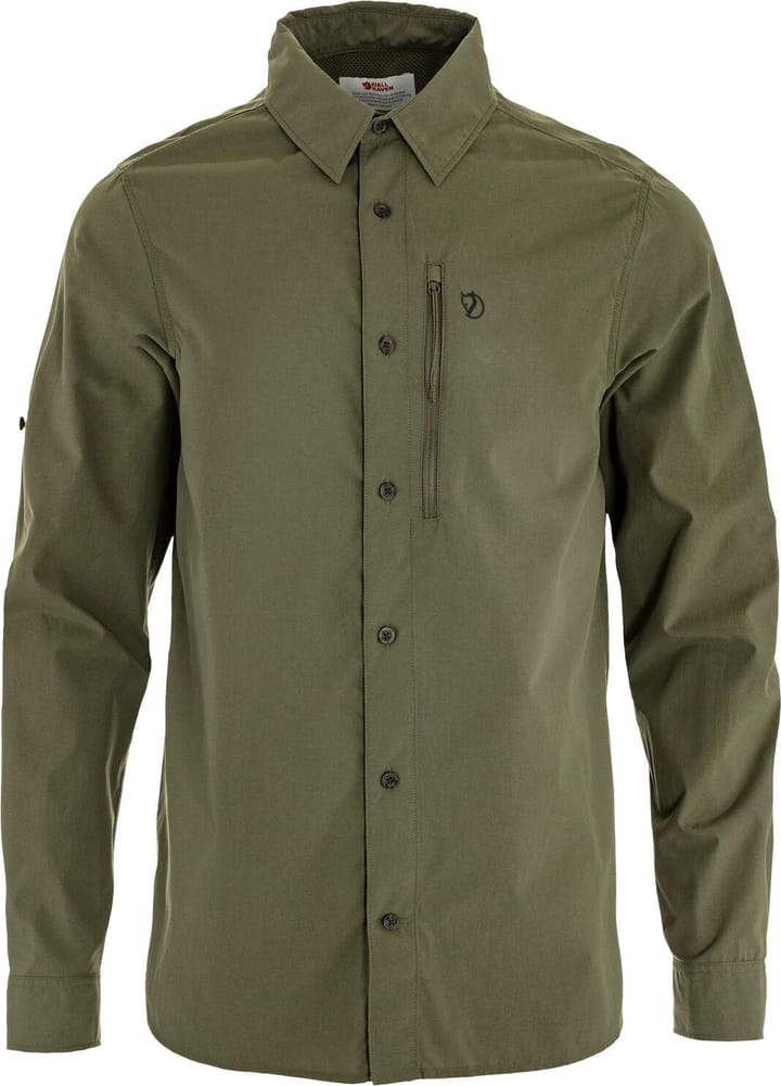 Fjällräven Men's Abisko Hike Shirt Long Sleeve Laurel Green Fjällräven