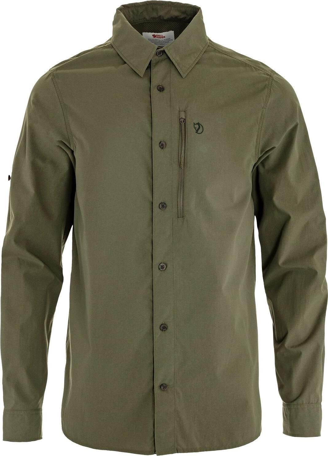 Fjällräven Men's Abisko Hike Shirt Long Sleeve Laurel Green