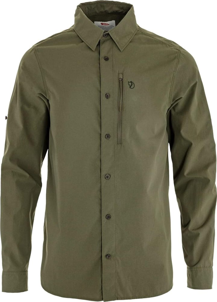 Fjällräven Men's Abisko Hike Shirt Long Sleeve Laurel Green Fjällräven