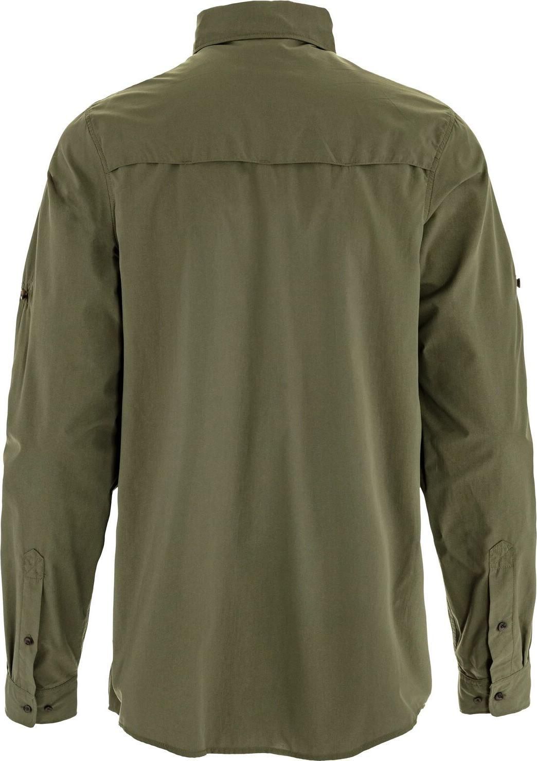 Fjällräven Men's Abisko Hike Shirt Long Sleeve Laurel Green