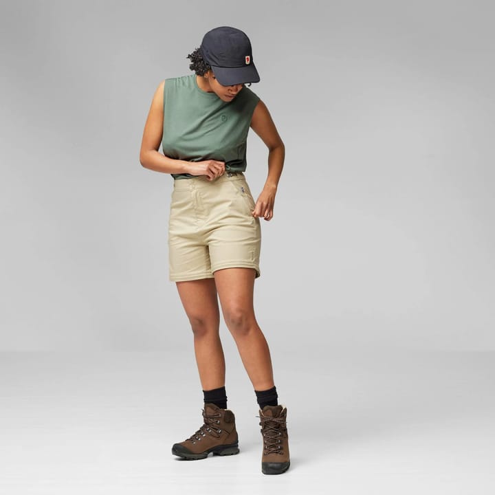 Fjällräven Women's Abisko Hike Zip-Off Trousers Fossil Fjällräven