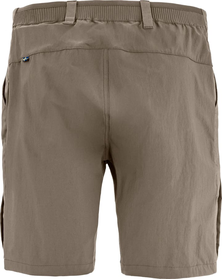 Fjällräven Men's Abisko Hybrid Trail Shorts Suede Brown Fjällräven