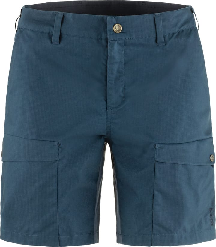 Fjällräven Women's Abisko Hybrid Trail Shorts Navy Fjällräven