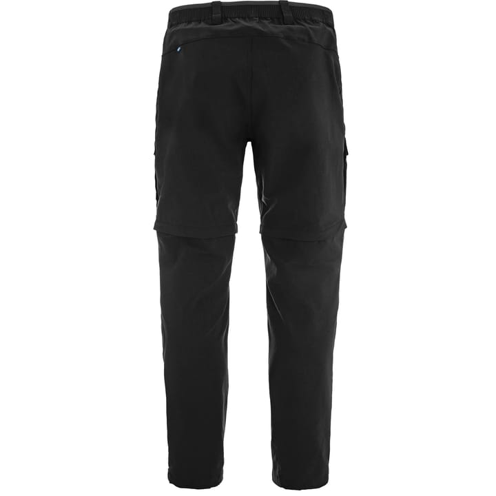 Fjällräven Men's Abisko Hybrid Trail Trousers Zip-Off Black Fjällräven