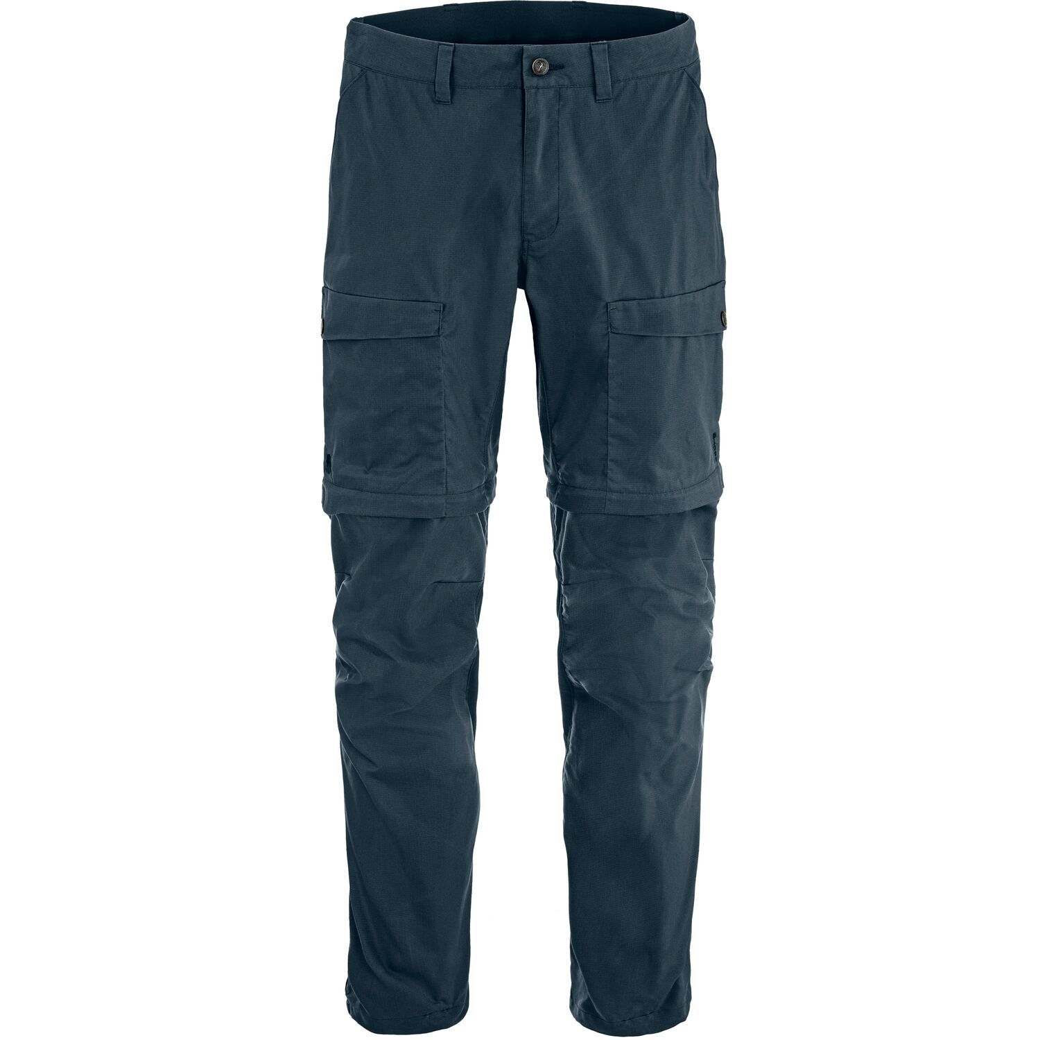 Fjällräven Men's Abisko Hybrid Trail Trousers Zip-Off Navy