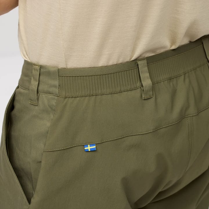 Fjällräven Men's Abisko Hybrid Trail Trousers Zip-Off Navy Fjällräven