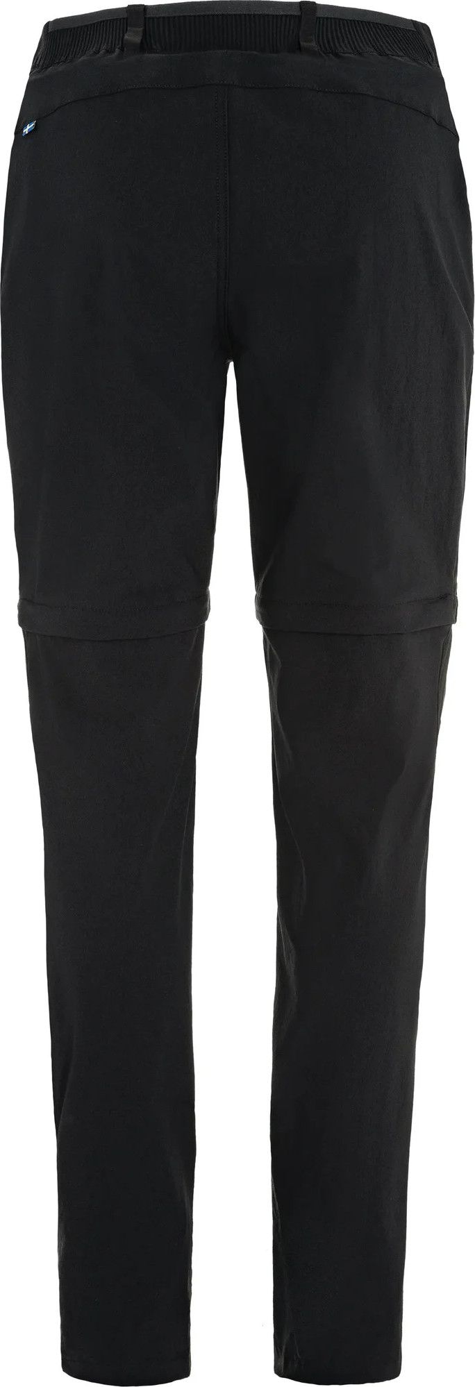 Fjällräven Women's Abisko Hybrid Trail Trousers Zip-Off Black Fjällräven