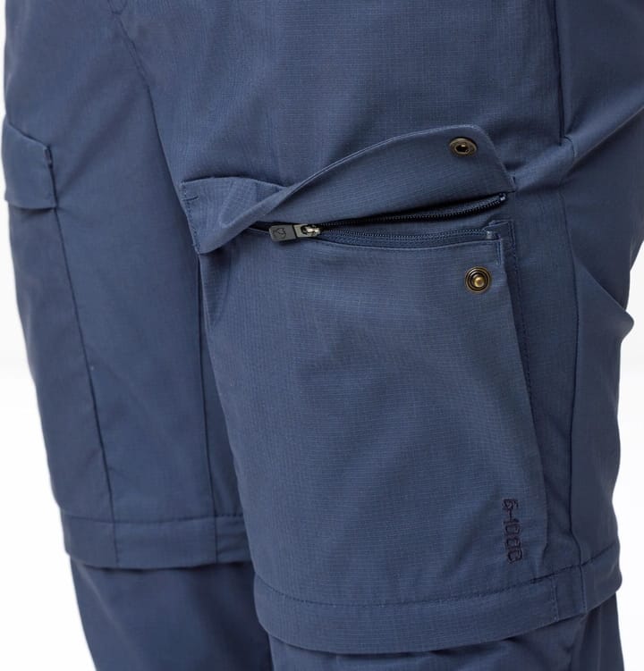 Fjällräven Abisko Hybrid Trail Trs Zip-Off W Navy Fjällräven